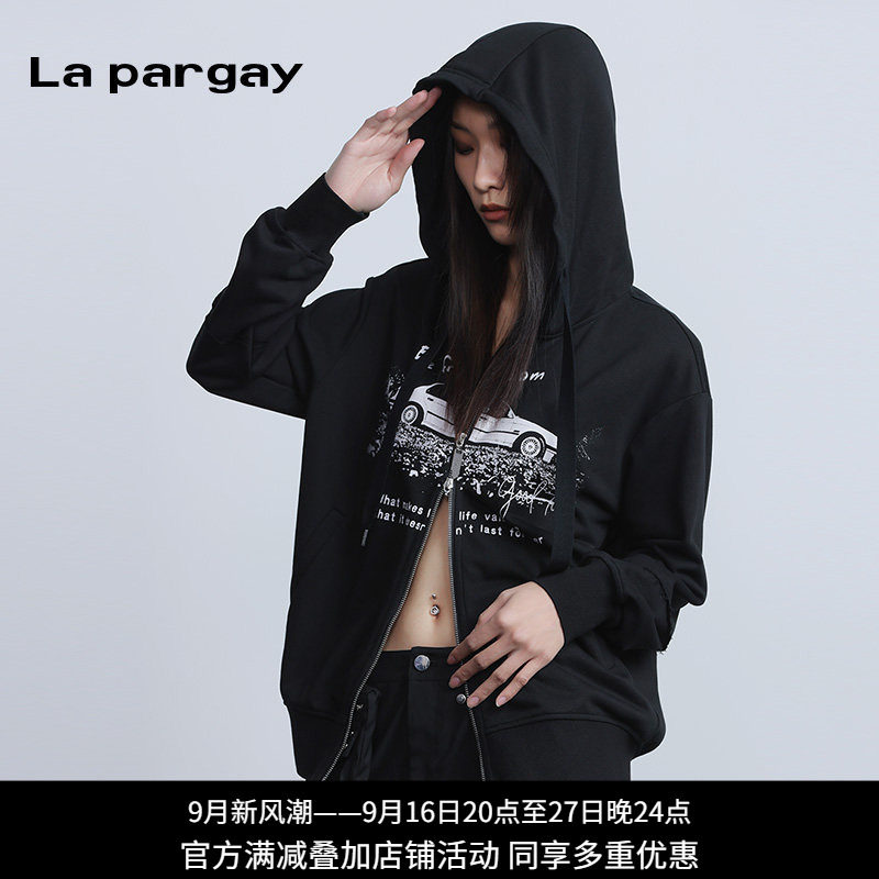 lapargay宽松街头卫衣