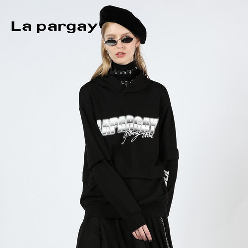 针织上衣连帽卫衣Lapargay
