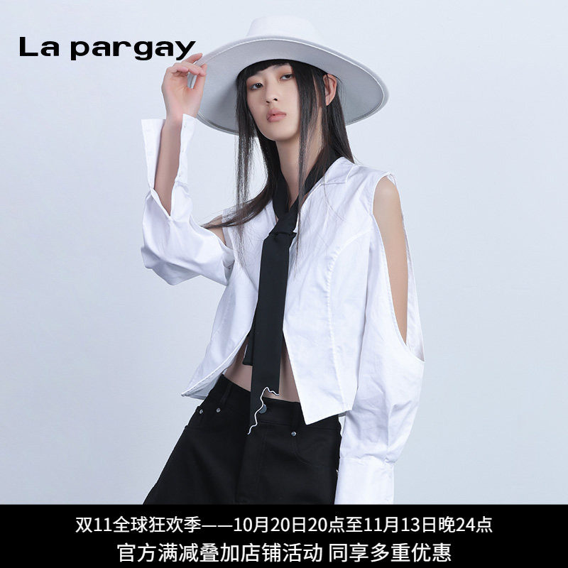 lapargay街头长袖衬衫