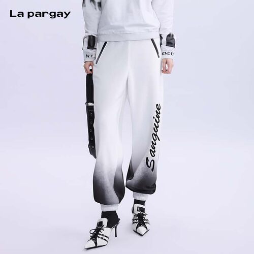 Lapargay渐变色休闲裤