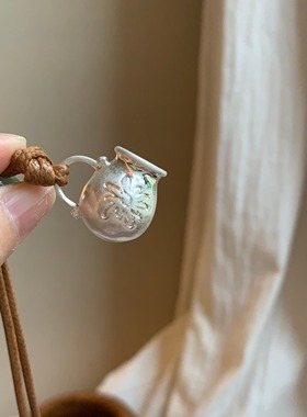 秋冬小奶罐毛衣链女简约气质锁骨