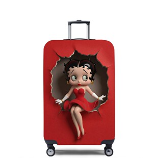 萌宠角色20女人弹力箱套拉杆箱旅行旅游登机行李皮箱保护罩防尘袋