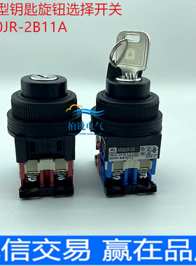 富士2档 3档钥匙选择旋钮开关AR30JR 2A 2B11A 2B10A 3A20A 3A211