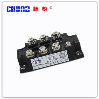 MDST200A- 1600V 全波整流可控 MDST200A-16晶闸管整流管混合模块