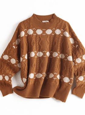 PALUOPO/帕罗山羊绒半高领女衫E21853-A2