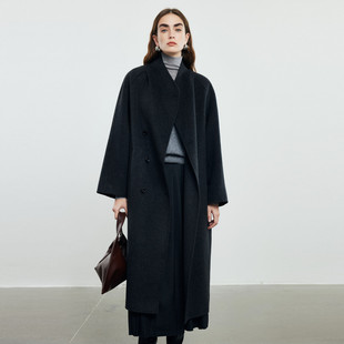 PALUOPO/帕罗绵羊毛女大衣ET2F2575D