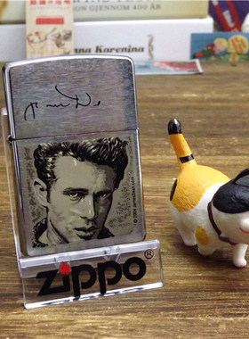 二手Zippo04年詹姆斯迪恩正品原装打火机进口美国防风