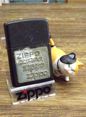 二手Zippo07年四代标贴章正品美国防风打火机原装进口
