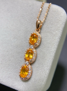 天然刻面芬达吊坠高净度火彩爆闪6*4mms925纯银精工镶嵌