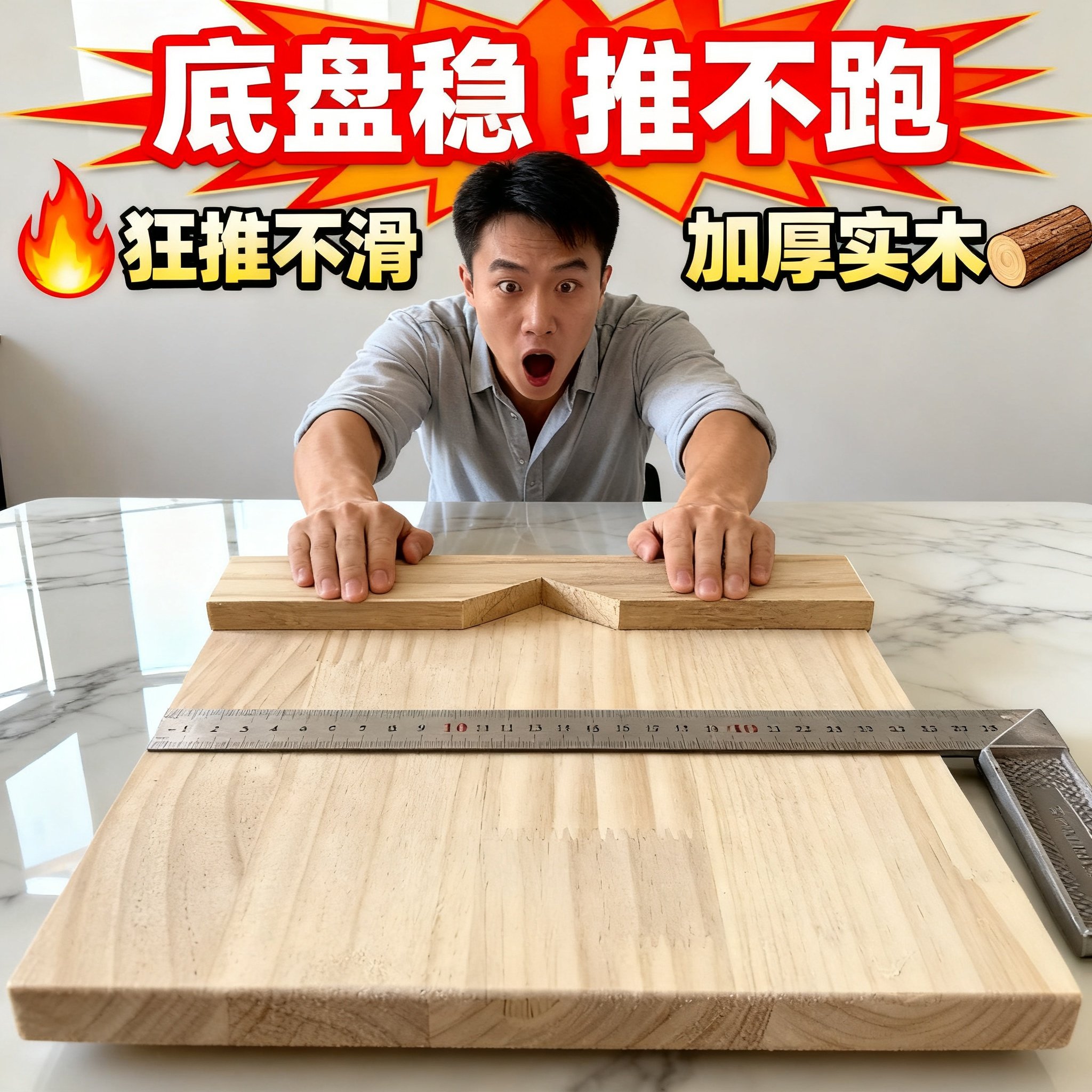 儿童手工DIY成人木工手工雕刻垫板辅具靠山海浪板DIY木版画木雕板