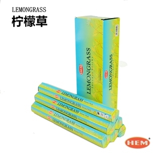印度进口香薰Lemongrass-柠檬草HEM线香家用香薰清新居家香薰线香