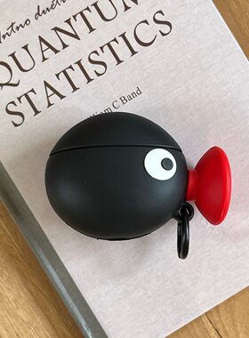 吸盘嘴企鹅适用airpods4苹果2/3代耳机壳Airpods pro3保护套创意