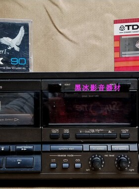 Technics/松 RS-TR555发烧杜比全电控 双卡座英语听力录音机