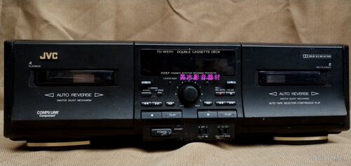 JVC胜利TD-W5THBK双卡立体声录音机英语听力录放机功能正常