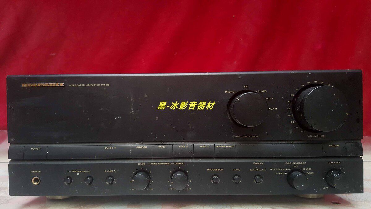 二手日本原装进口马兰士PM80发烧甲类纯音乐HIFI功放