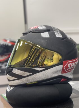 SHOEI Z-8 原厂头盔电镀金、镀银、镀橙、暗黑、浅黑变色镜片