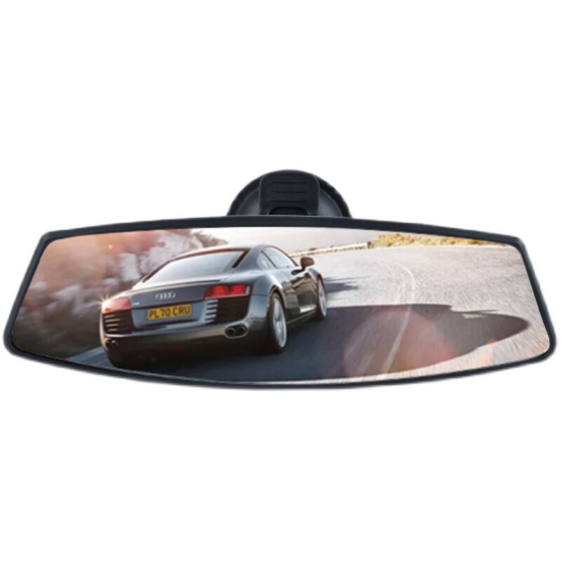 자동차 인테리어 백미러 흡입 컵 대형 시야 내비게이션 미러 미러 수정 코치 자동차 보조 반전 미러 백미러