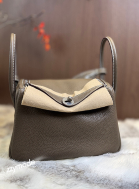 ZZYMODE 全手缝 CK18大象灰琳迪包 LD包 26cm tc皮 银扣GHW