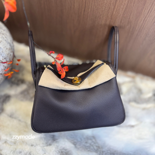 LD26 琳迪包原厂TC皮 蜡线全手缝 zzymode定制 巧克力色