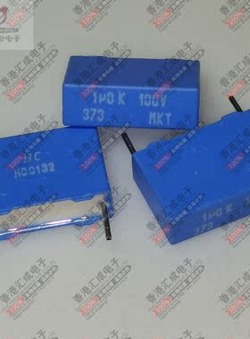 100V105KF4P15 1UF 100V100V105K P15 17.5X12X5.5  蓝色法拉电容