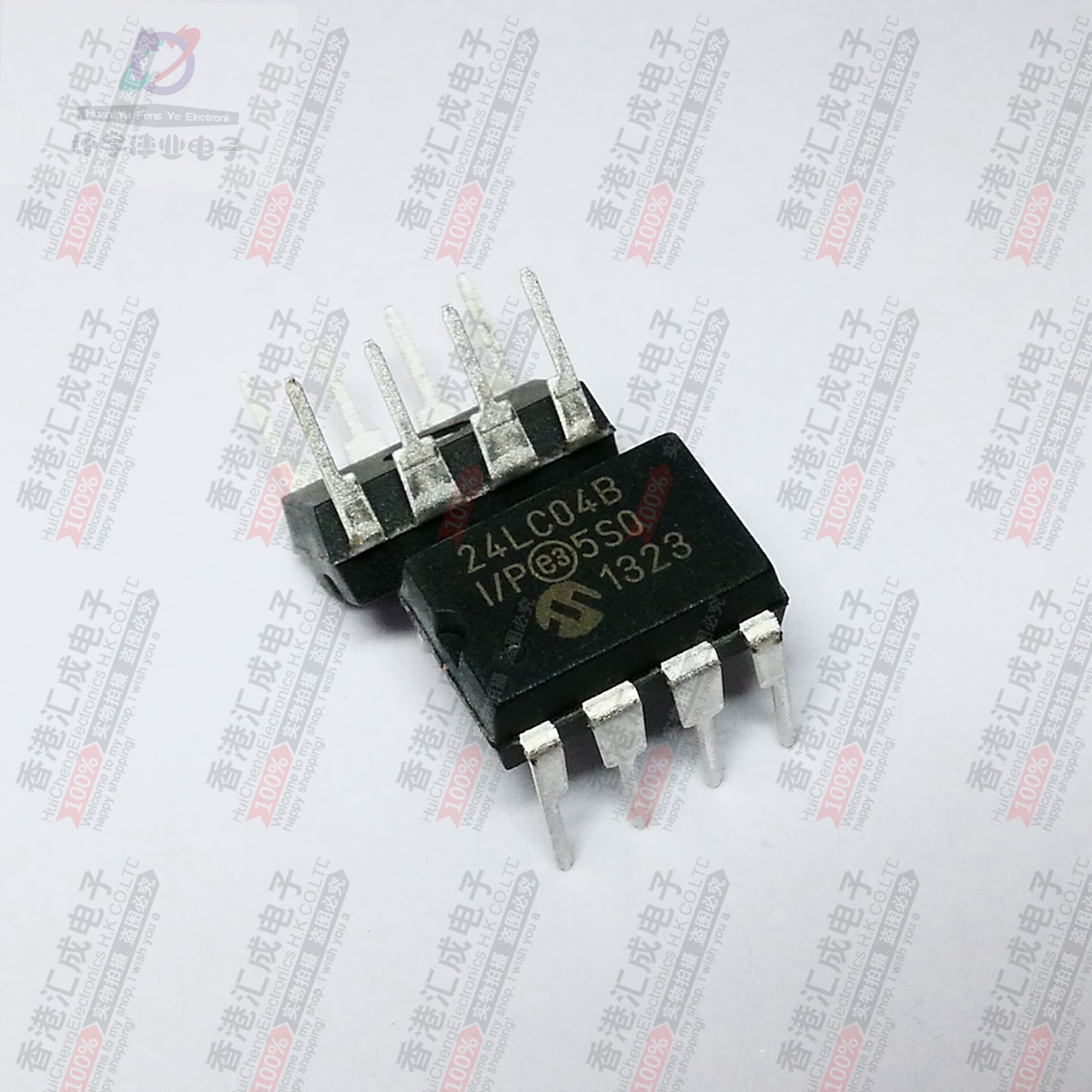 24LC04B-I/P DIP8 全新原装