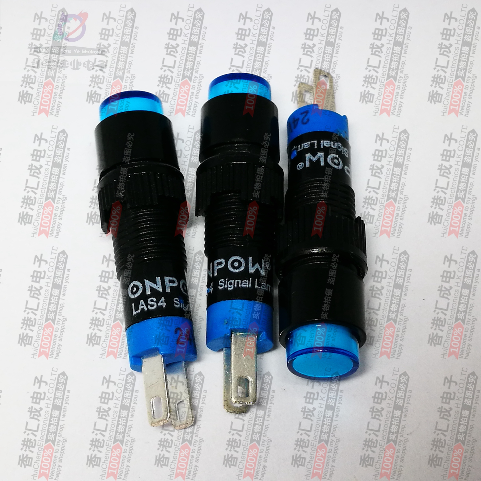 LAS4Y-B中国蓝波 按钮信号灯LED 24V 电源指示灯 开孔8mm原装订货