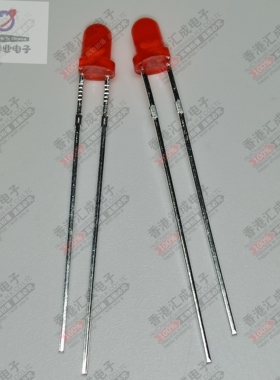 204-10SURD/S530-A3-L 发光二极管 红发红光 红灯 红色长脚F3原装