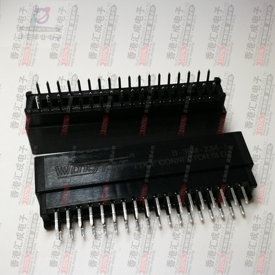 S-36M-2.54-5 2X18P 金手指PCB线路板插槽母座无耳总线插槽 原装
