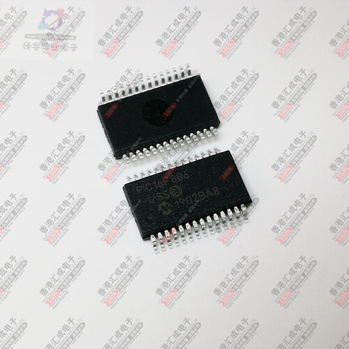PIC16F886-I/SS PIC16F886  SSOP28 全新原装