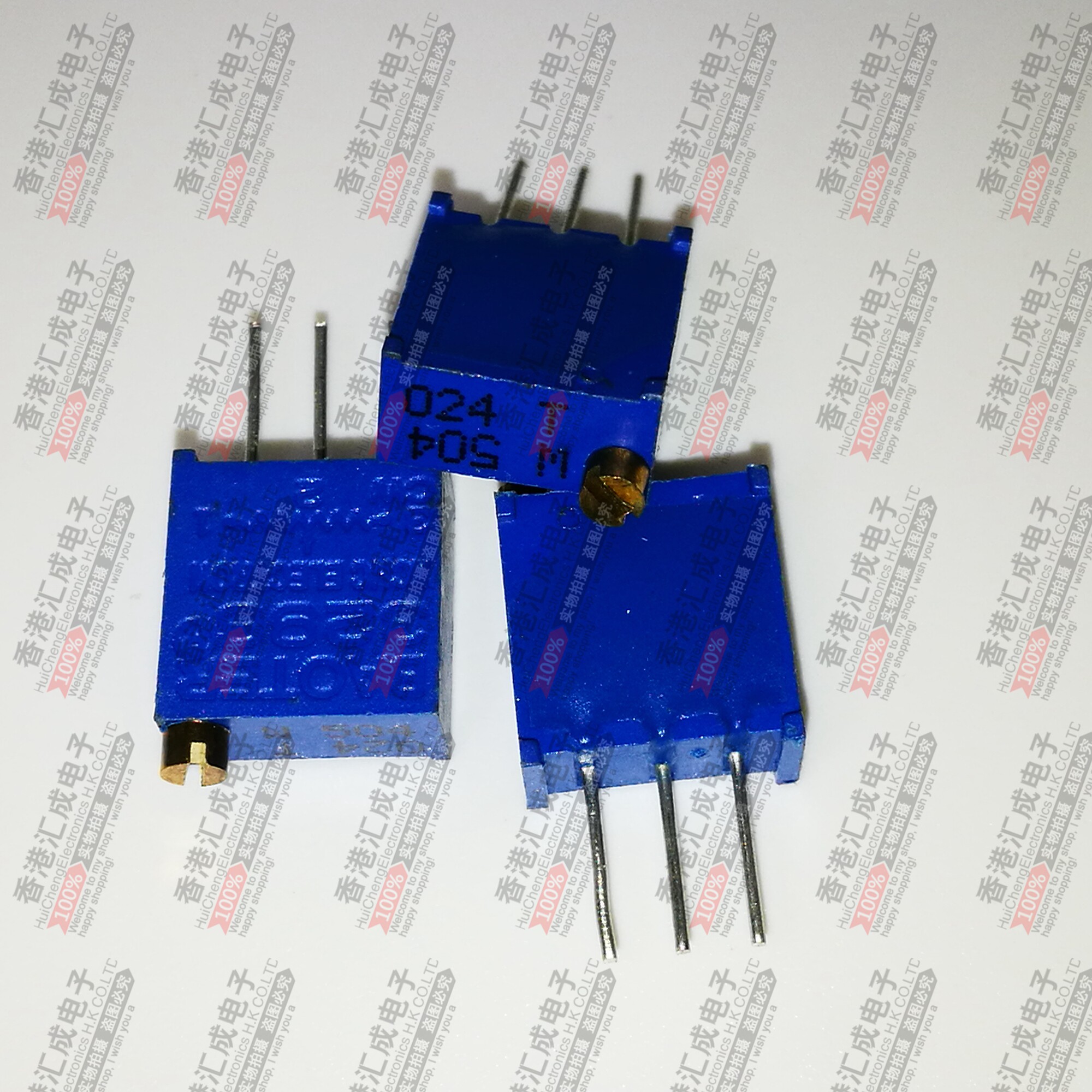 3296w-1-504lf w504 可变电阻 3296 500k 顶调电位器 国产原装