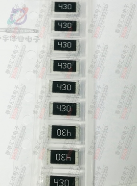 2010 43R 43OHM 43欧 201007J0430T4E 5% 贴片电阻 原装 50个12