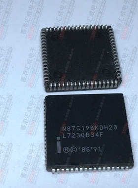 N87C196KDH20 PLCC68 散新
