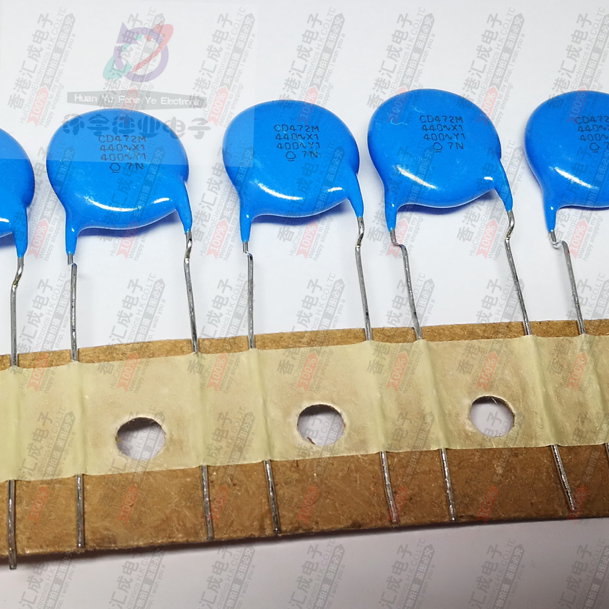 CD16-E2GA472MYVSA 4.7NF 4700PF 472M 250V 脚距7.5mm 原装