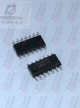 74AC14SCX 74AC14SC 74AC14 SOP14 全新原装