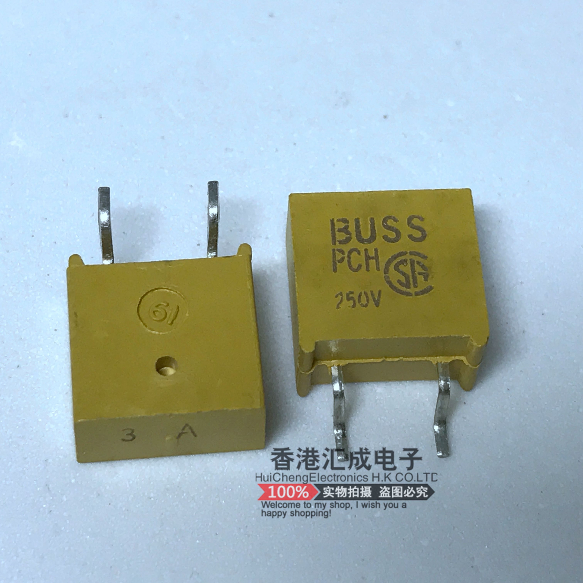 BK-PCH-3-R 3A 250V 全新原装