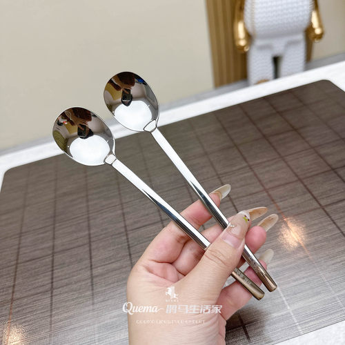 304不锈钢西餐勺喝汤勺吃饭勺