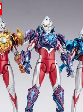 现货万代SHF奥特曼德凯布莱泽银河赛罗迪迦亚刻泽塔手办可动正版