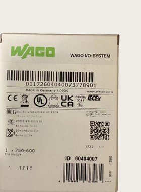 全新WAGO 750-600，750-498，PLC模块，德国原装正品，顺丰包邮