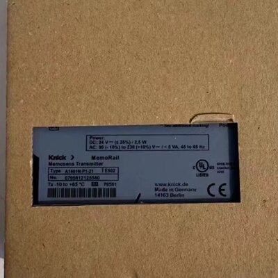 全新Knick分析仪A1401N-P1-21