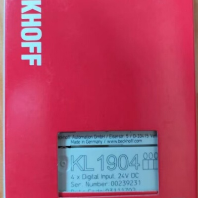 倍福KL1904德国全新现货顺丰包邮