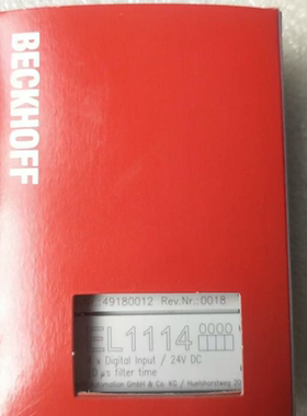 倍福EL1114  KL1302  EL3122  KL2134  KL3448全新现货包邮德国