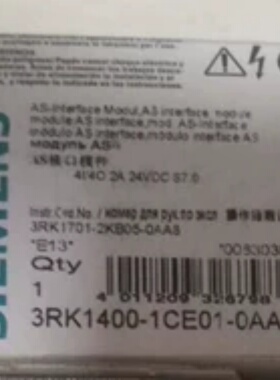 西门子3RK1400-1C101-0AA2,3RK1402-0B100-0AA2,3UG4512-2BR20