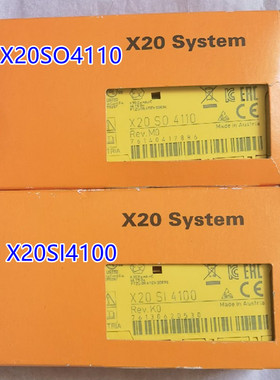 贝加莱倍福BECKHOFF EL6900 X20S04110 X20SI4100 全新模块现货
