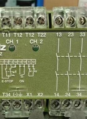 Pilz 474630 PNOZ 110VAC 皮尔磁全新安全继电器PNOZ 2 474730