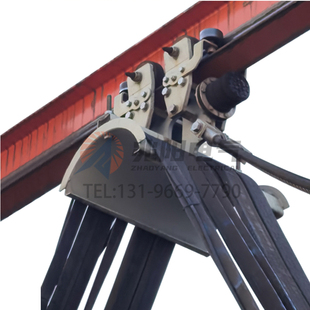 不锈钢电缆滑车滑轮 头重型工字钢电缆拖令小车 港口码