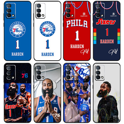 76人哈登适用OPPO K9pro/K9s手机壳k7x磨砂Reno5/6/7se套a11s/A93