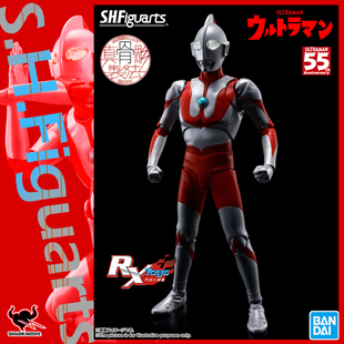 现货 万代 SHF 真骨雕 初代 奥特曼 吉田 超人 昭和六兄弟 55周年