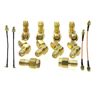 穿越机FPV5.8G图传 SMA转接头转接线 眼镜天线转接头蘑菇增益天线