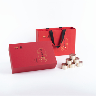 天台红茶葛仙茗茶小红罐天台山葛仙盛茶叶礼盒装中黄1号黄茶制作