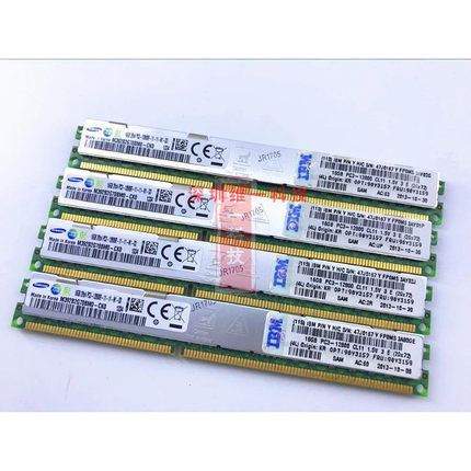 三星16G 2RX4 PC3L-12800R服务器内存DDR3 1600 REG 窄板 VLP 半U